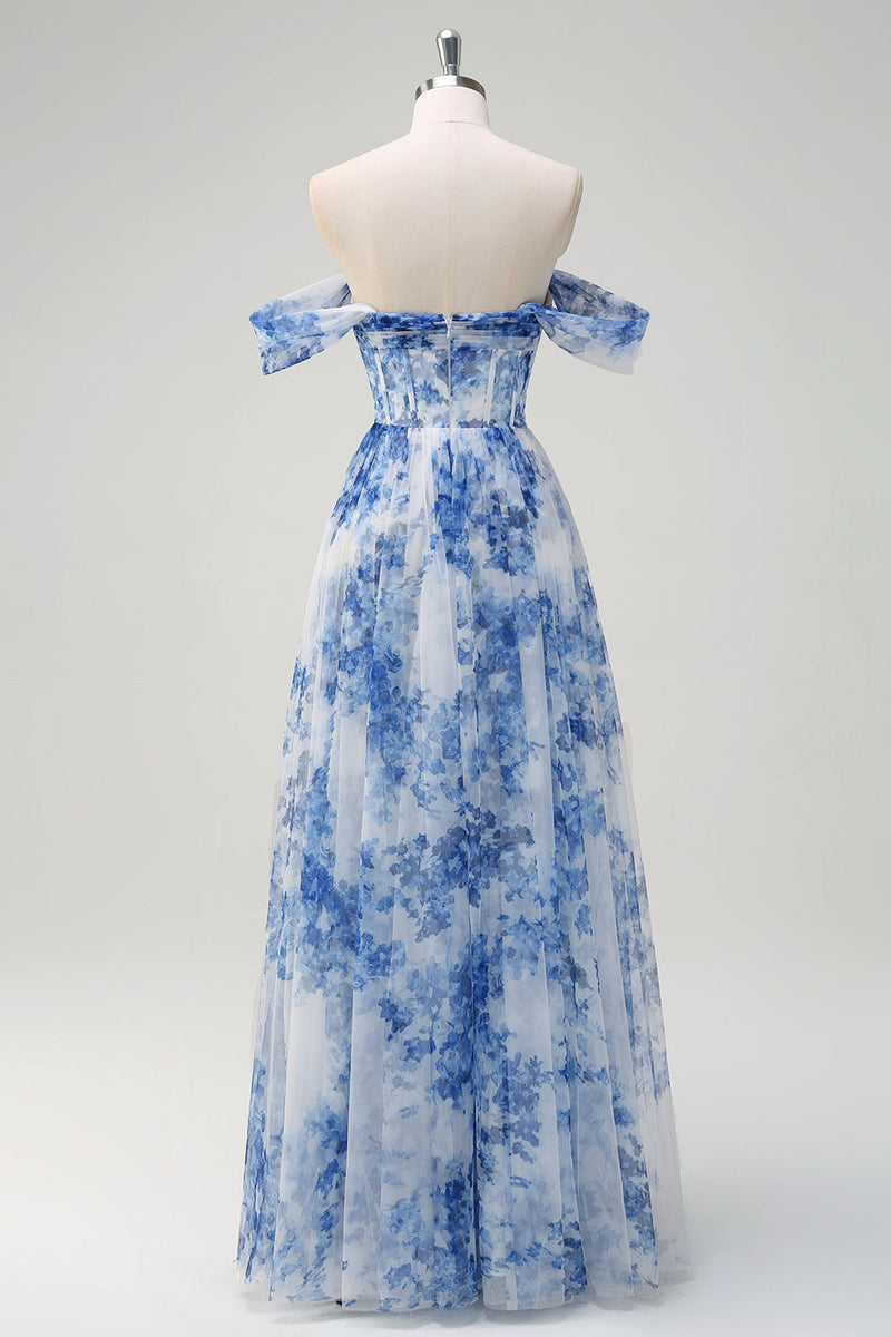 CUPSHE Damen Kleid Mit Blumenmuster – Rückenfrei, Mit Rüschen & Seitenschlitz, Für Strand & Urlaub