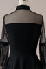 Laden Sie das Bild in den Galerie-Viewer, Schwarz Halloween Vintage Kleid
