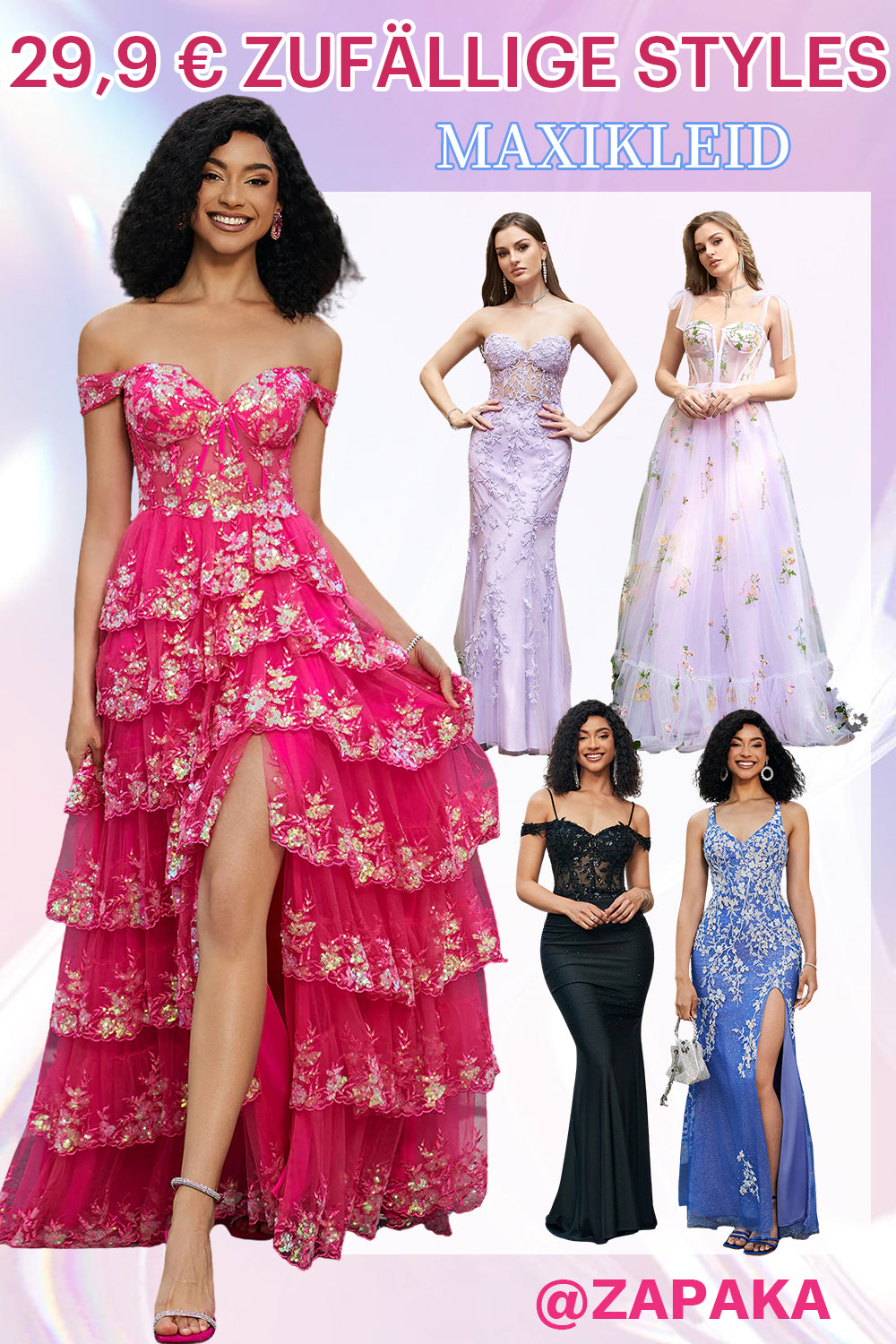 Flash Sale – Zufälliges Ballkleid – 29,9€