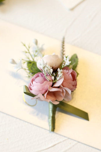 Romantische blaue Ball Handgelenk Corsage für Hochzeitsfeier