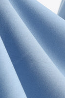 Laden Sie das Bild in den Galerie-Viewer, Blaues A-Linie Vintage Kleid aus den 1950er Jahren mit Gürtel