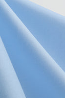 Laden Sie das Bild in den Galerie-Viewer, Blaues ärmelloses A-Linie Vintage Kleid aus den 1950er Jahren