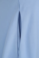 Laden Sie das Bild in den Galerie-Viewer, Neckholder Gelbes A-Linie Kleid mit Falten im Vintage Stil