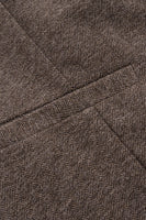 Laden Sie das Bild in den Galerie-Viewer, Braun 3-teiliger Herrenanzug Slim Fit Trauzeugenanzug