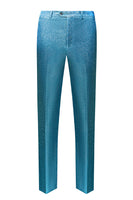 Laden Sie das Bild in den Galerie-Viewer, Glitzernder königsblauer einreihiger 2-teiliger Herren-Ballanzug