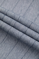 Laden Sie das Bild in den Galerie-Viewer, Graue 3-teilige Herrenanzüge mit Peak Revers