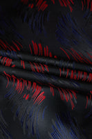 Laden Sie das Bild in den Galerie-Viewer, Dunkelmarine 2 Stück Schal Revers Herrenanzüge