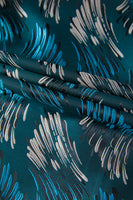 Laden Sie das Bild in den Galerie-Viewer, Pfauengrünes Schalrevers 2 Stück Herrenanzüge