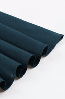 Laden Sie das Bild in den Galerie-Viewer, Einfaches burgunderrotes Vintage Kleid mit Reversausschnitt aus den 1950er Jahren