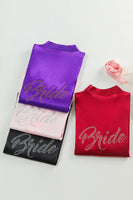 Laden Sie das Bild in den Galerie-Viewer, Schwarze Braut Brautjungfer Braut Roben