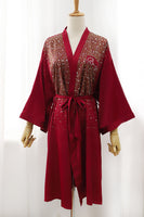 Laden Sie das Bild in den Galerie-Viewer, Schwarzes funkelndes Brautgewand mit Strasssteinen