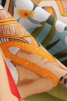 Laden Sie das Bild in den Galerie-Viewer, Blumen A Linie bedrucktes Vintage Kleid aus den 1950er Jahren