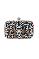 Laden Sie das Bild in den Galerie-Viewer, Zarte schwarze Handtasche mit Strasssteinen