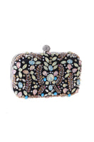 Laden Sie das Bild in den Galerie-Viewer, Zarte schwarze Handtasche mit Strasssteinen