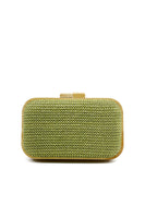 Laden Sie das Bild in den Galerie-Viewer, Gelbe handgemachte Clutch aus Holz