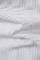 Laden Sie das Bild in den Galerie-Viewer, Weißes Slim-Fit Poloshirt aus Strickbaumwolle mit kurzen Ärmeln