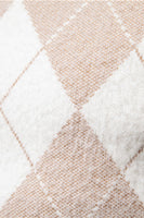 Laden Sie das Bild in den Galerie-Viewer, Leichter khaki Herrenpullover mit Rundhalsausschnitt und Strickdruck