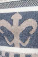 Laden Sie das Bild in den Galerie-Viewer, Herren Slim Fit Khaki Pullover Bedruckter Strickpullover