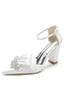 Laden Sie das Bild in den Galerie-Viewer, Schwarze klobige Schuhe mit hohem Absatz und Schleife