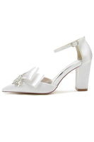 Laden Sie das Bild in den Galerie-Viewer, Schwarze klobige Schuhe mit hohem Absatz und Schleife