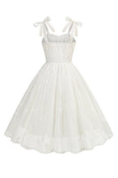 Laden Sie das Bild in den Galerie-Viewer, Blumen Lila A-Linie Spaghettiträger Kleid aus den 1950er Jahren