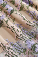 Laden Sie das Bild in den Galerie-Viewer, Schwarzes ärmelloses elegantes Vintage Kleid mit floraler Spitzenstickerei