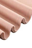 Laden Sie das Bild in den Galerie-Viewer, Aprikose A-Linie V-Ausschnitt halben Ärmeln Midikleid aus den 1950er Jahren