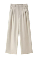 Laden Sie das Bild in den Galerie-Viewer, Kahki 2-teiliger Peak Lapek Ärmellose Damen Ballanzüge