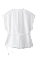 Laden Sie das Bild in den Galerie-Viewer, Schwarze 2-teilige Ärmellose Damen Ballanzüge mit Schnüren