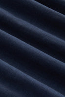 Laden Sie das Bild in den Galerie-Viewer, Marine 2-teilige Ärmellose Satin Damen Ballanzüge