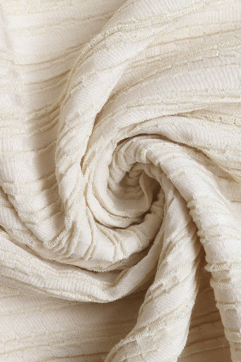 Laden Sie das Bild in den Galerie-Viewer, Apricot A-Linie Langes Sommerkleid mit V-Ausschnitt