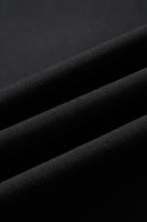 Laden Sie das Bild in den Galerie-Viewer, Gekerbtes Revers Slim Fit Business Blazer mit einem Knopf in Schwarz für Herren