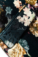 Laden Sie das Bild in den Galerie-Viewer, Blumen Bedruckter Herrenblazer mit gekerbtem Revers