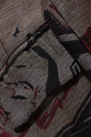 Laden Sie das Bild in den Galerie-Viewer, Herren Dunkelkaffee Blazer mit gekerbtem Revers mit Taschen