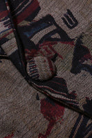 Laden Sie das Bild in den Galerie-Viewer, Herren Dunkelkaffee Blazer mit gekerbtem Revers mit Taschen