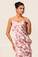 Laden Sie das Bild in den Galerie-Viewer, Langes Etui Hochzeitsgastkleid mit Blumen und Schlitz