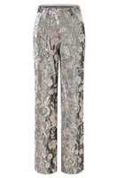 Laden Sie das Bild in den Galerie-Viewer, 2-teilige Glitzernde Graue Anzüge mit Spitzrevers für Damen