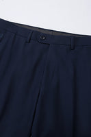 Laden Sie das Bild in den Galerie-Viewer, Herren Weiß Perlen Schal Revers Einreihige 3-teilige Anzüge