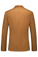 Laden Sie das Bild in den Galerie-Viewer, Karamell Spitzrevers 3 Stück Herren Ballanzüge