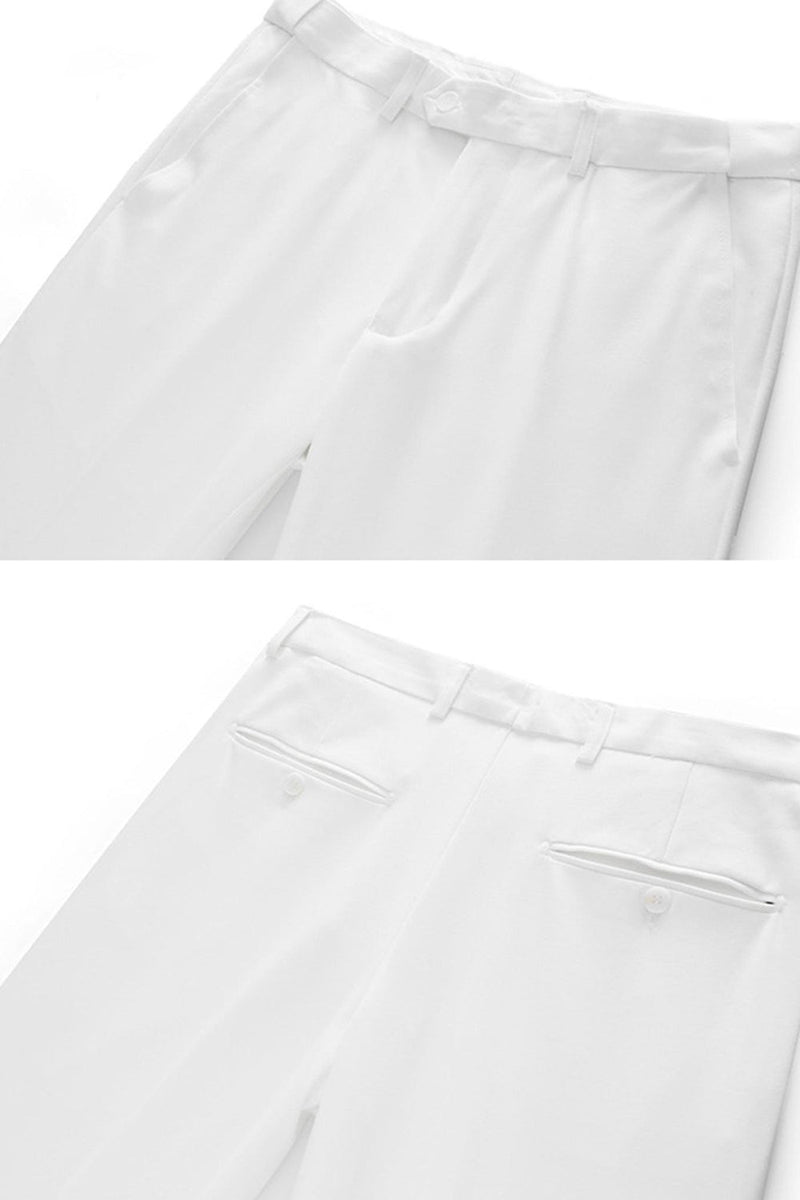 Laden Sie das Bild in den Galerie-Viewer, Schwarze Spitzrevers 3 Stück Satin Herren Ballanzüge