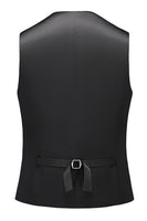 Laden Sie das Bild in den Galerie-Viewer, Blaue 3-teilige Jacquard Anzüge aus Jacquard für Herren mit gekerbtem Revers