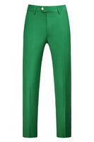 Laden Sie das Bild in den Galerie-Viewer, Blaue 3-teilige Jacquard Anzüge aus Jacquard für Herren mit gekerbtem Revers