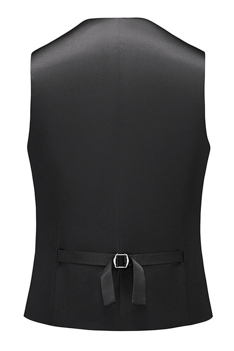 Laden Sie das Bild in den Galerie-Viewer, Lila Schal Revers Jacquard 3 Stück Herren Ballanzüge