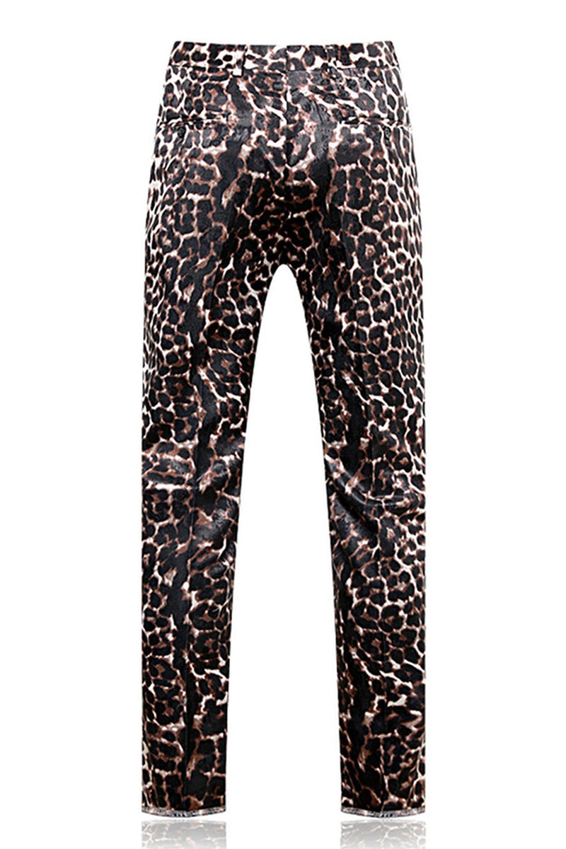 Laden Sie das Bild in den Galerie-Viewer, Leopard Peak Revers 2-teilige Herren Ballanzüge