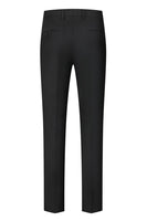 Laden Sie das Bild in den Galerie-Viewer, Schwarzer Schal Revers 3-teilige Herrenanzüge mit einem Knopf