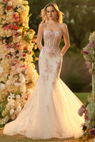 Laden Sie das Bild in den Galerie-Viewer, Glitzerndes Schwarzes Rosa Blumen Meerjungfrauen Korsett Langes Ballkleid mit Schnürung hinten