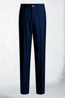 Laden Sie das Bild in den Galerie-Viewer, Dunkelorange Zweireihige Herrenanzüge mit Spitzrevers