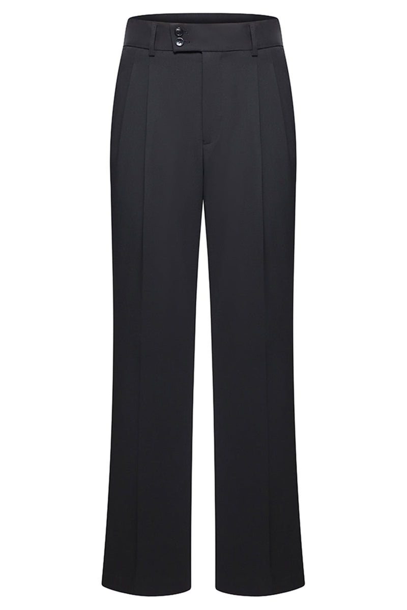 Laden Sie das Bild in den Galerie-Viewer, Schwarze 2-teilige Schal-Revers Herrenanzüge mit einem Knopf