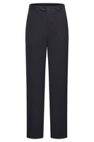 Laden Sie das Bild in den Galerie-Viewer, Schal Revers Schwarz 3-teilige Herren Business Anzüge mit einem Knopf