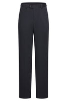 Laden Sie das Bild in den Galerie-Viewer, Peak Revers 3 Stück Ein-Knopf Slim Fit Schwarze Herren Hochzeitsanzüge